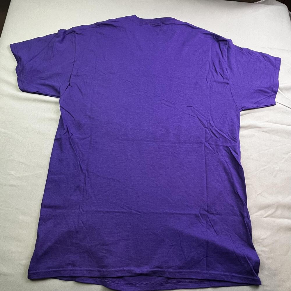 Whitney Houston Shirt Mens Medium Purple Photo Graphic Music Pop Tee T-Shirt - Picture 4 of 4